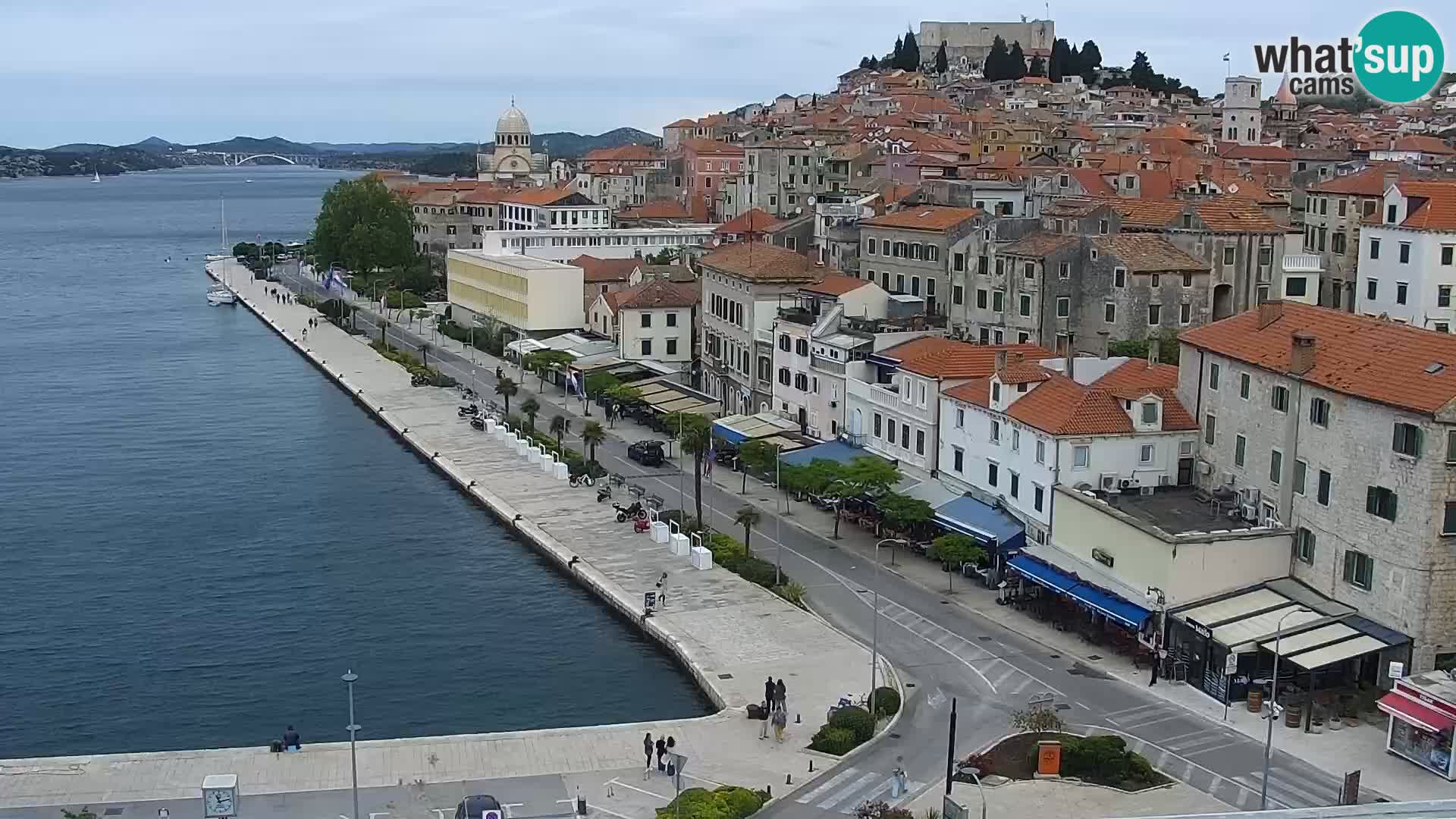 Webcam Šibenik – panorama Bellevue Hotel