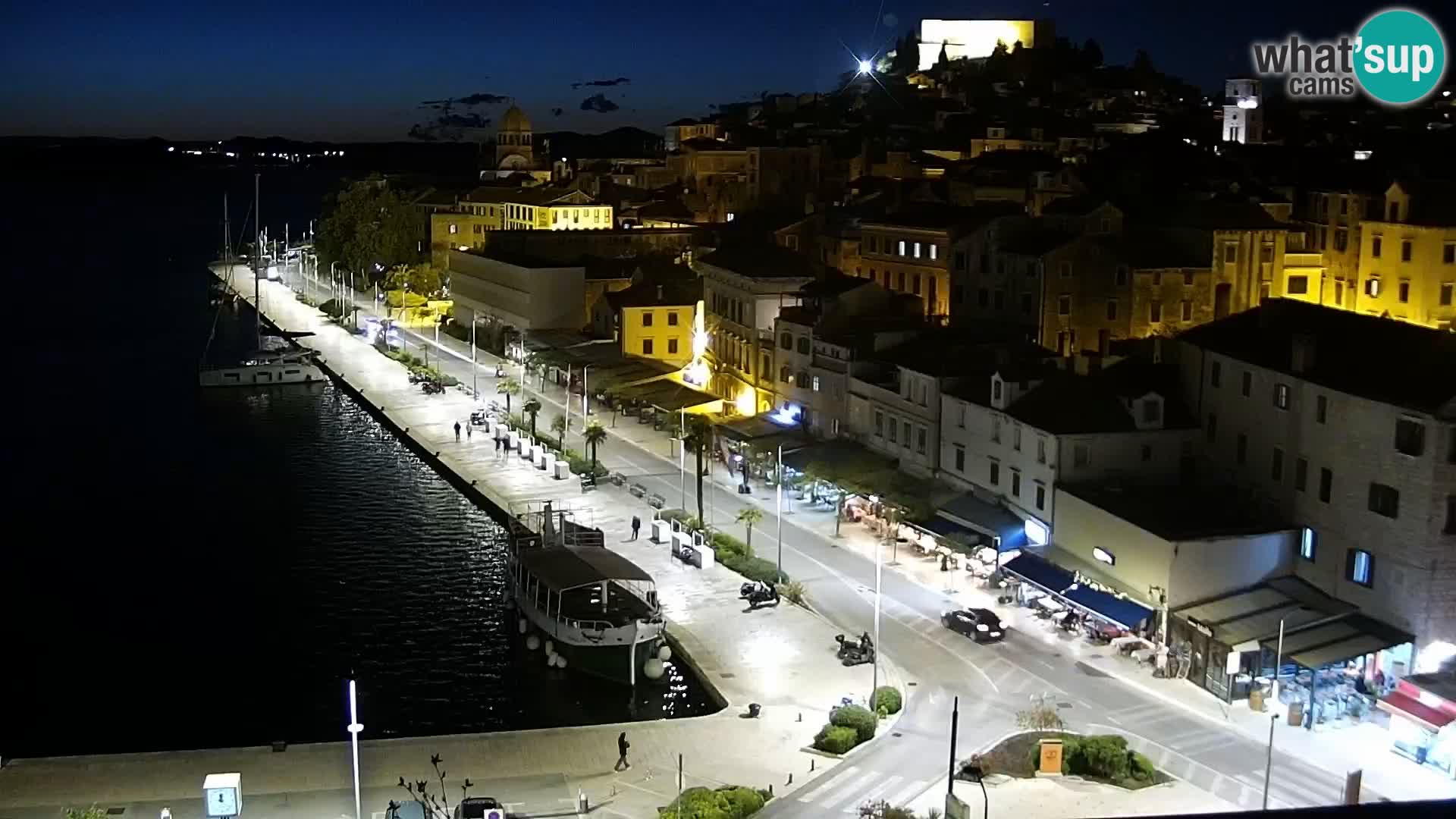 Webcam Šibenik – view from hotel Bellevue