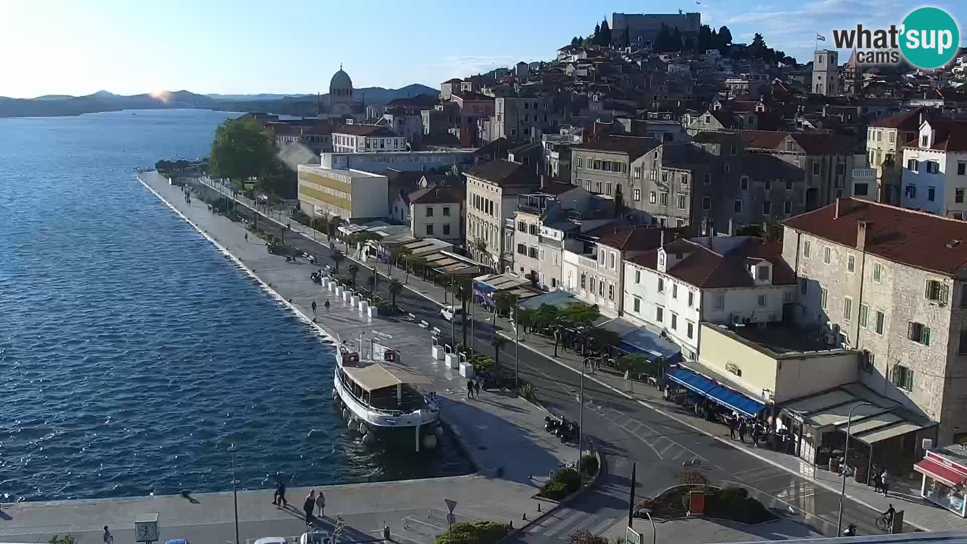 Webcam Šibenik – view from hotel Bellevue