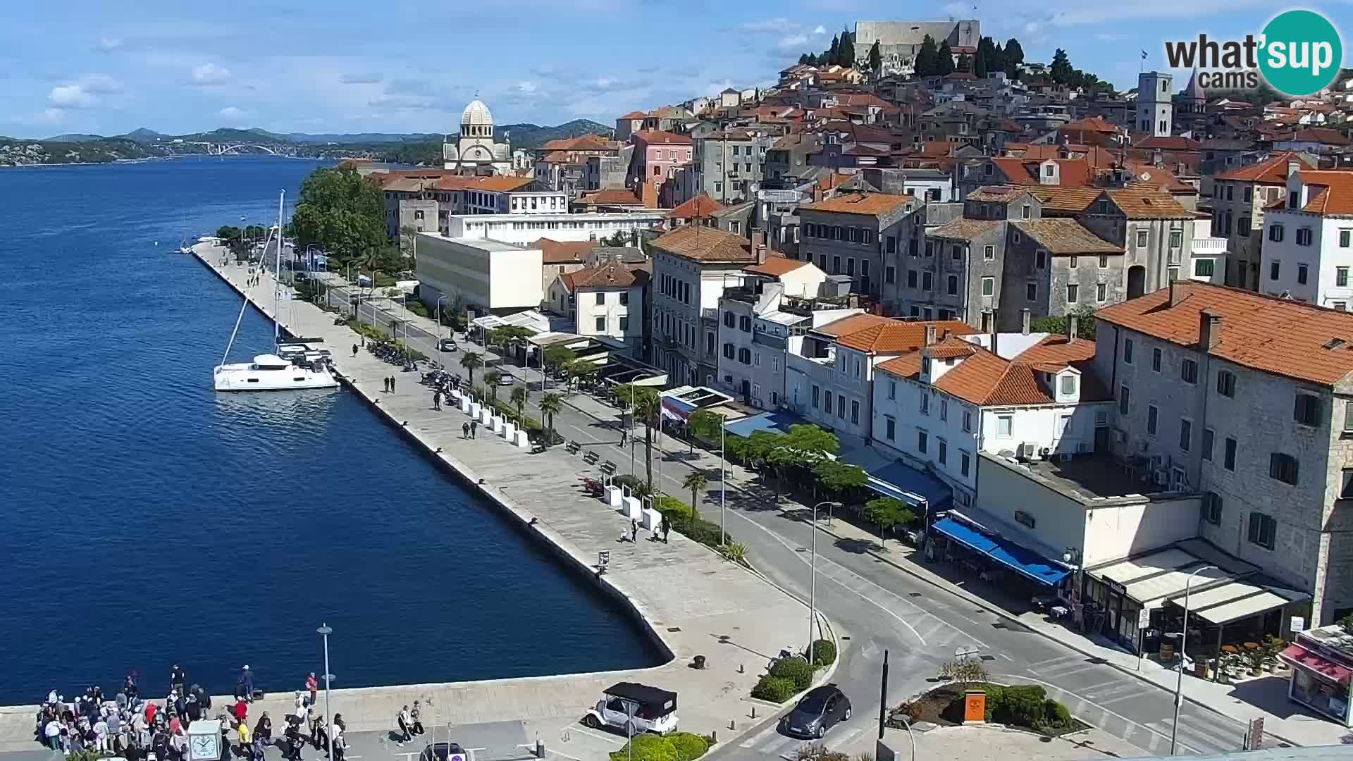 Webcam Šibenik – panorama Bellevue Hotel