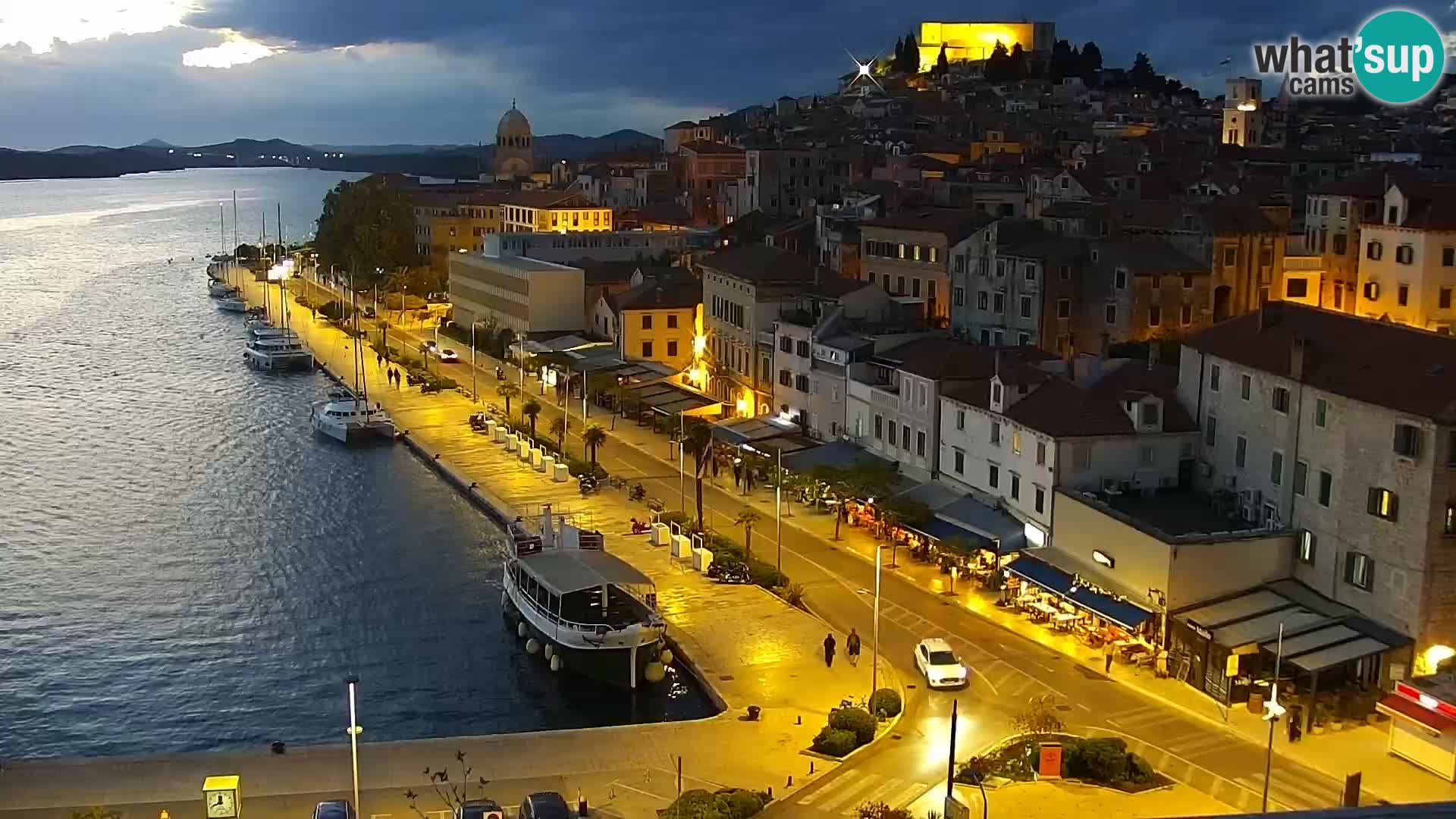 Webcam Šibenik – panorama Bellevue Hotel