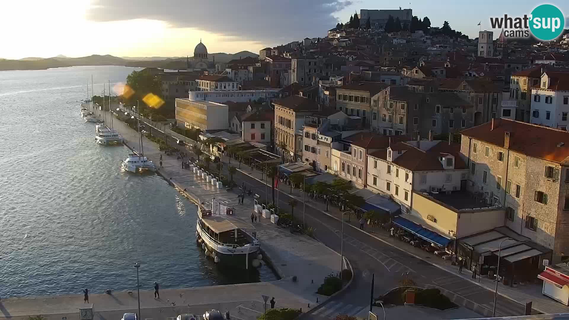 Webcam Šibenik – panorama Bellevue Hotel