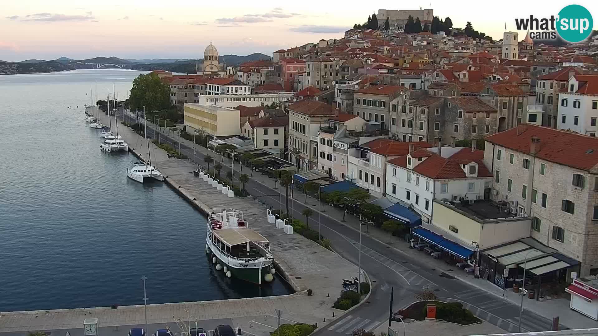 Webcam Šibenik – panorama Bellevue Hotel