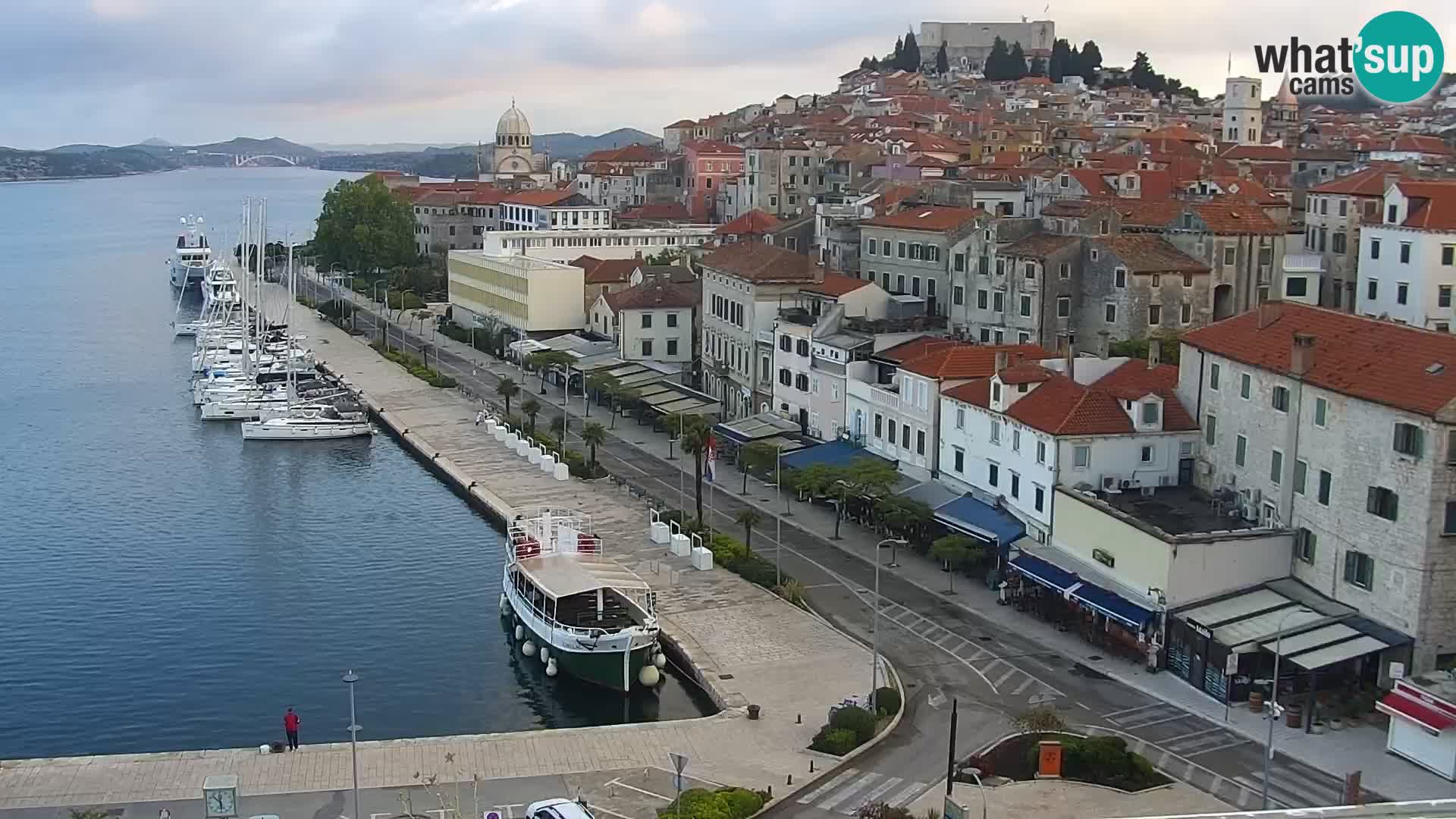 Webcam Šibenik – view from hotel Bellevue