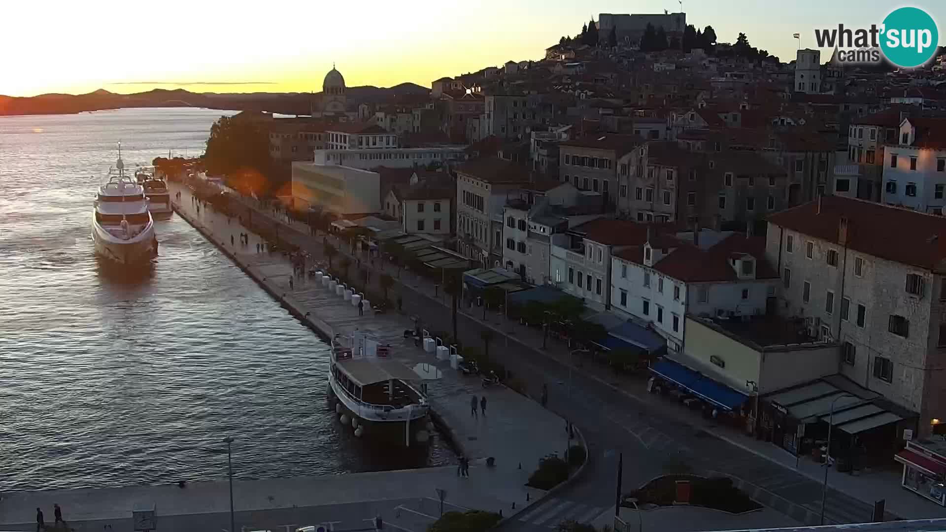 Webcam Šibenik – panorama Bellevue Hotel