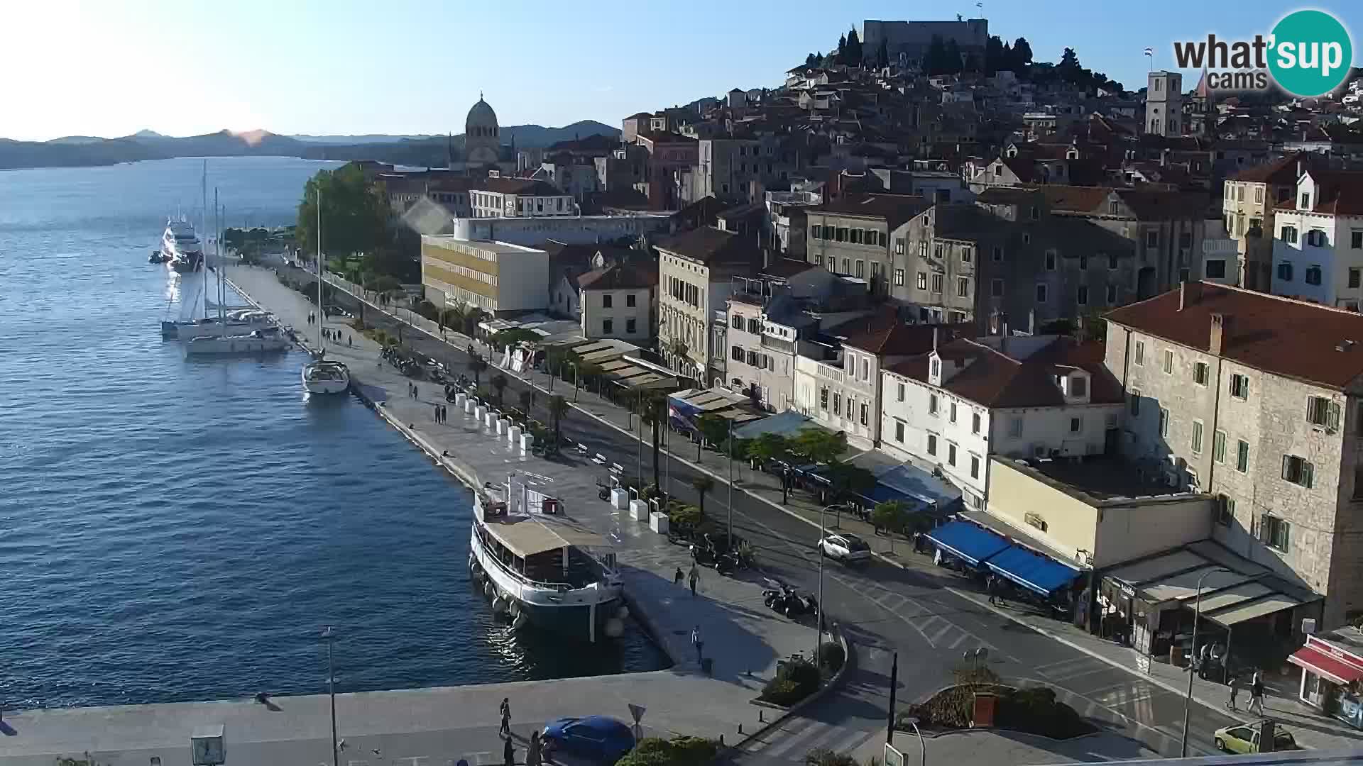 Webcam Šibenik – panorama Bellevue Hotel