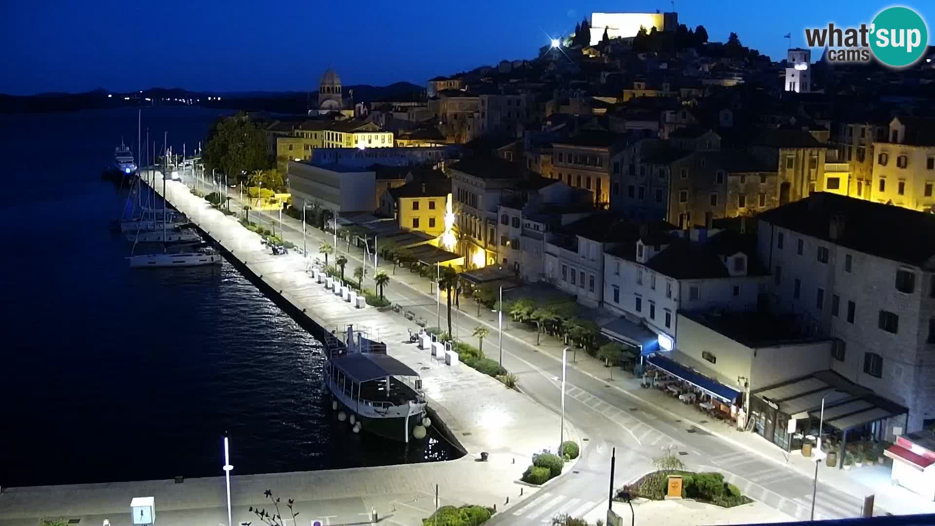 Webcam Šibenik – view from hotel Bellevue
