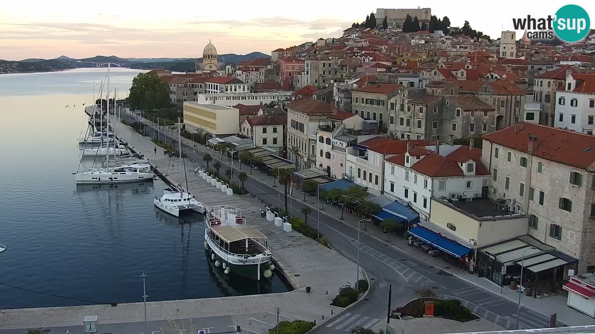 Webcam Šibenik – panorama Bellevue Hotel