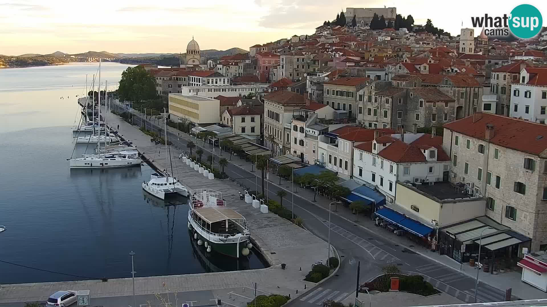 Webcam Šibenik – panorama Bellevue Hotel