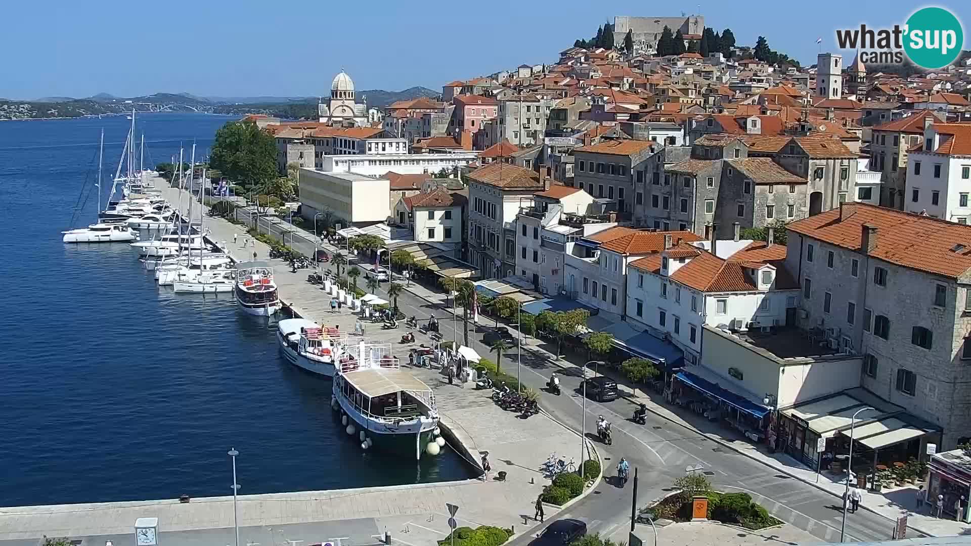 Webcam Šibenik – panorama Bellevue Hotel