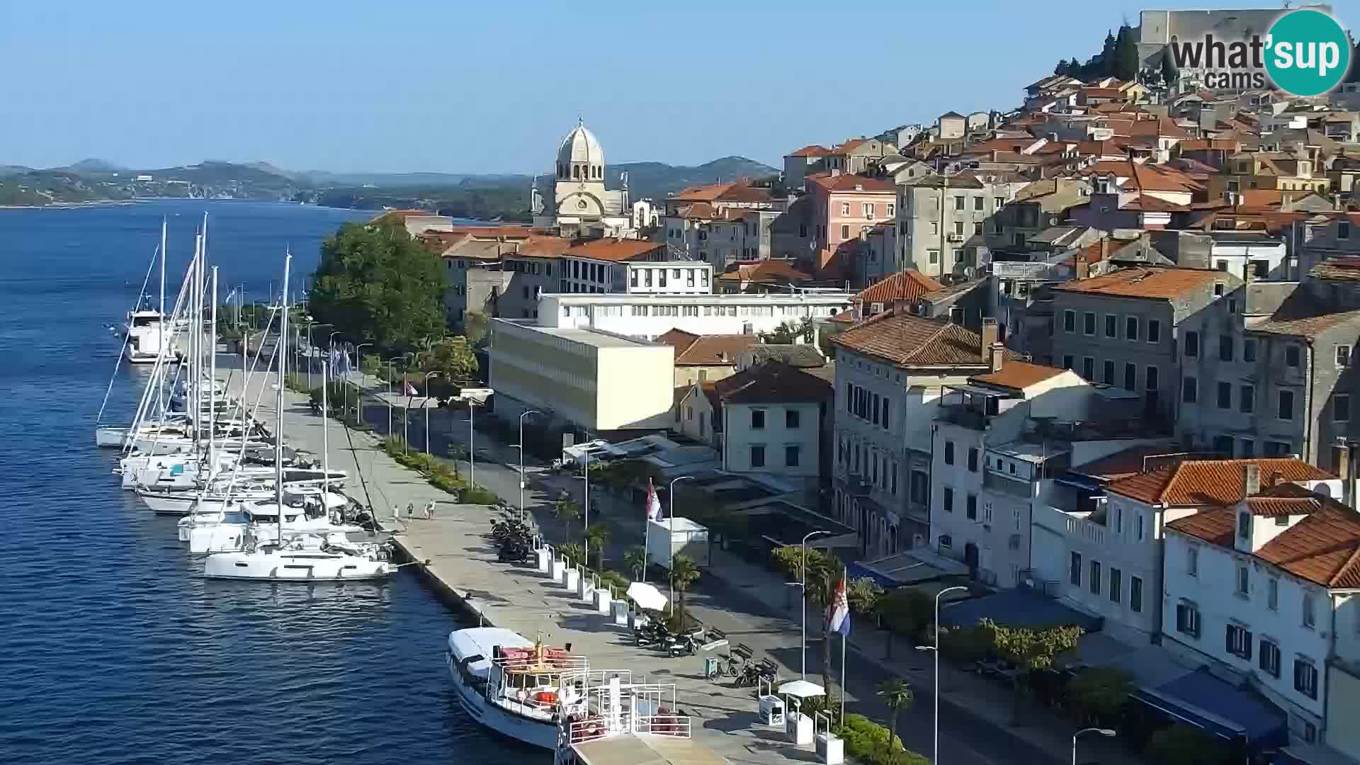 Webcam Šibenik – view from hotel Bellevue