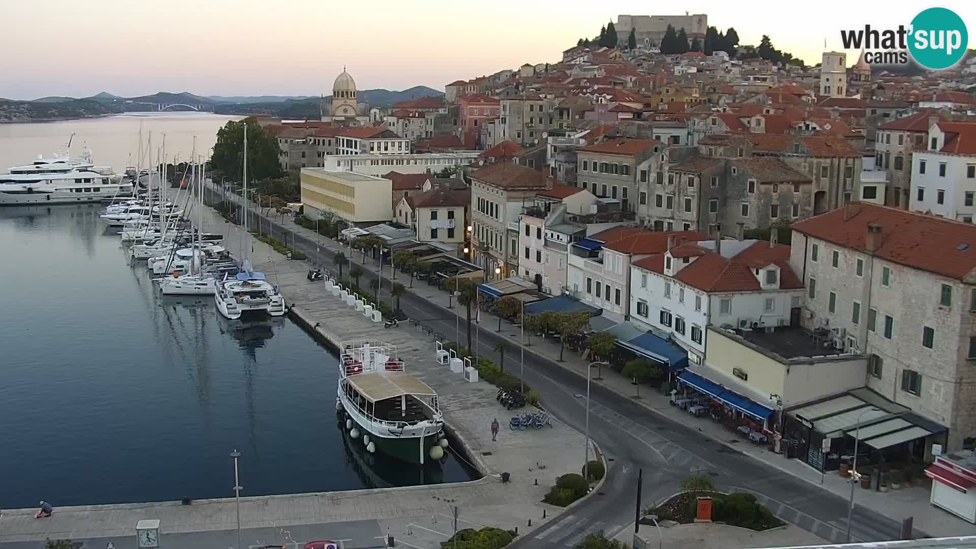 Webcam Šibenik – panorama Bellevue Hotel