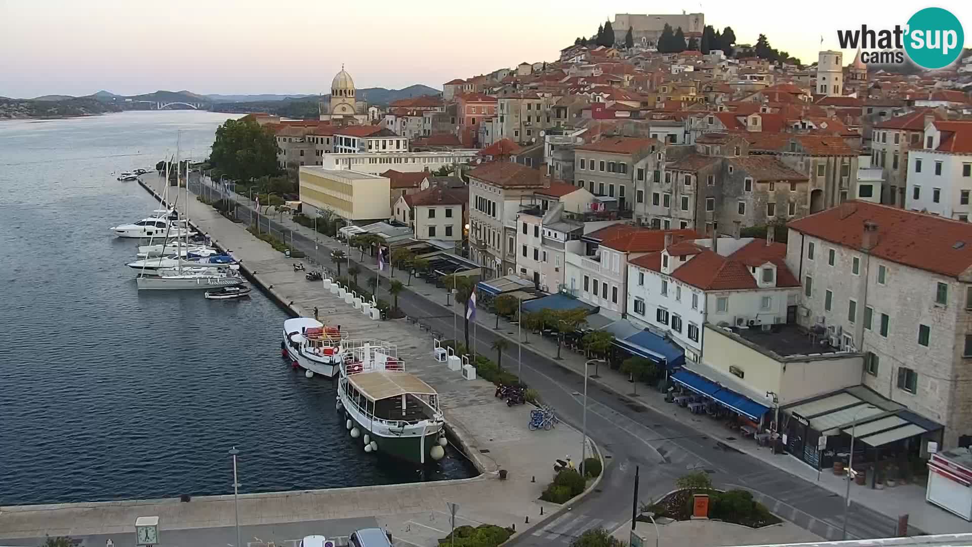 Webcam Šibenik – panorama Bellevue Hotel