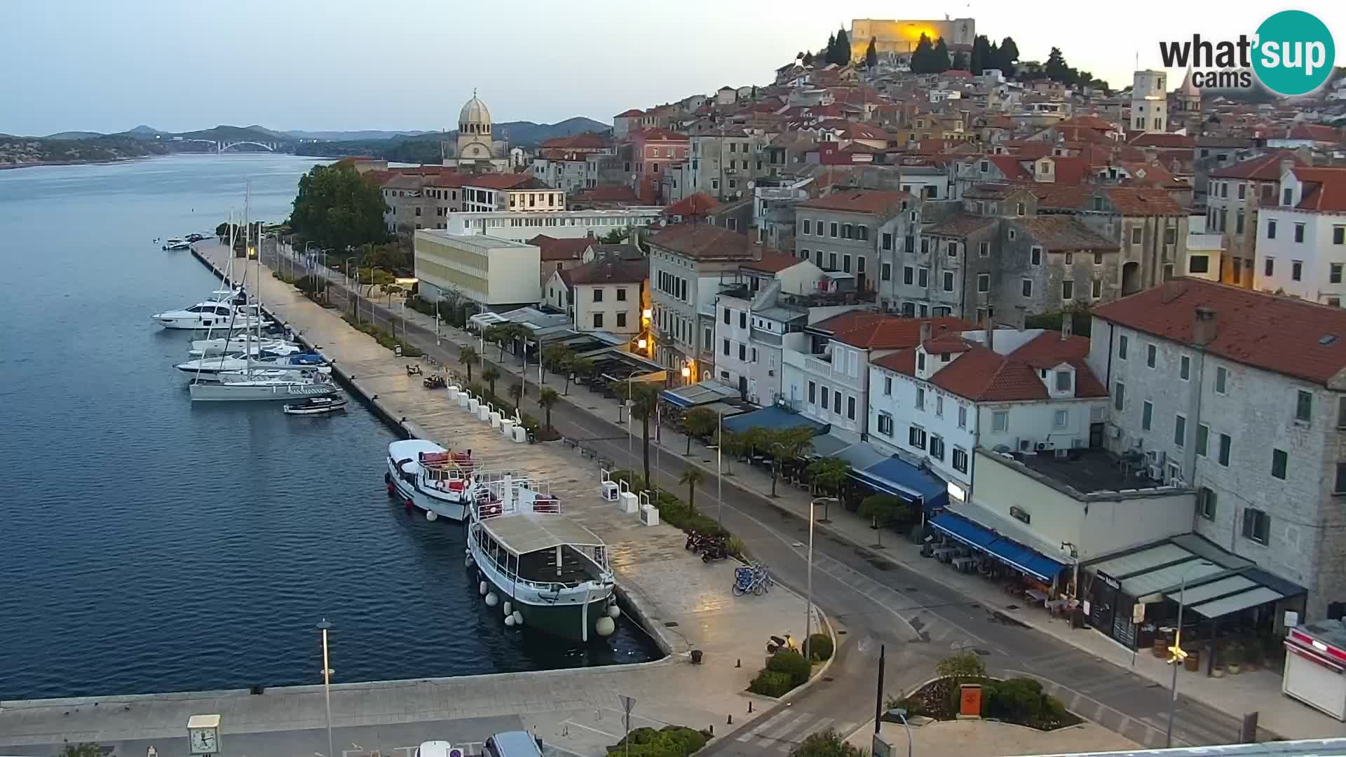 Webcam Šibenik – panorama Bellevue Hotel