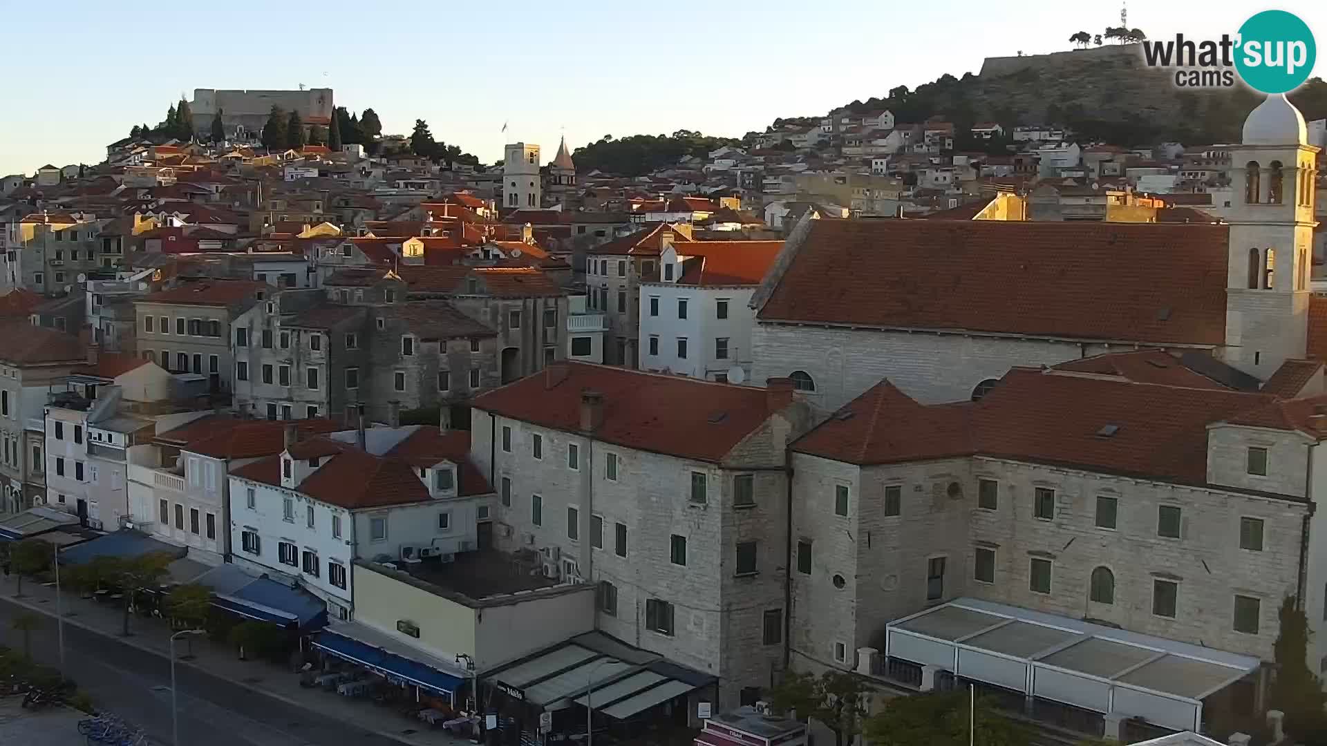Webcam Šibenik – view from hotel Bellevue