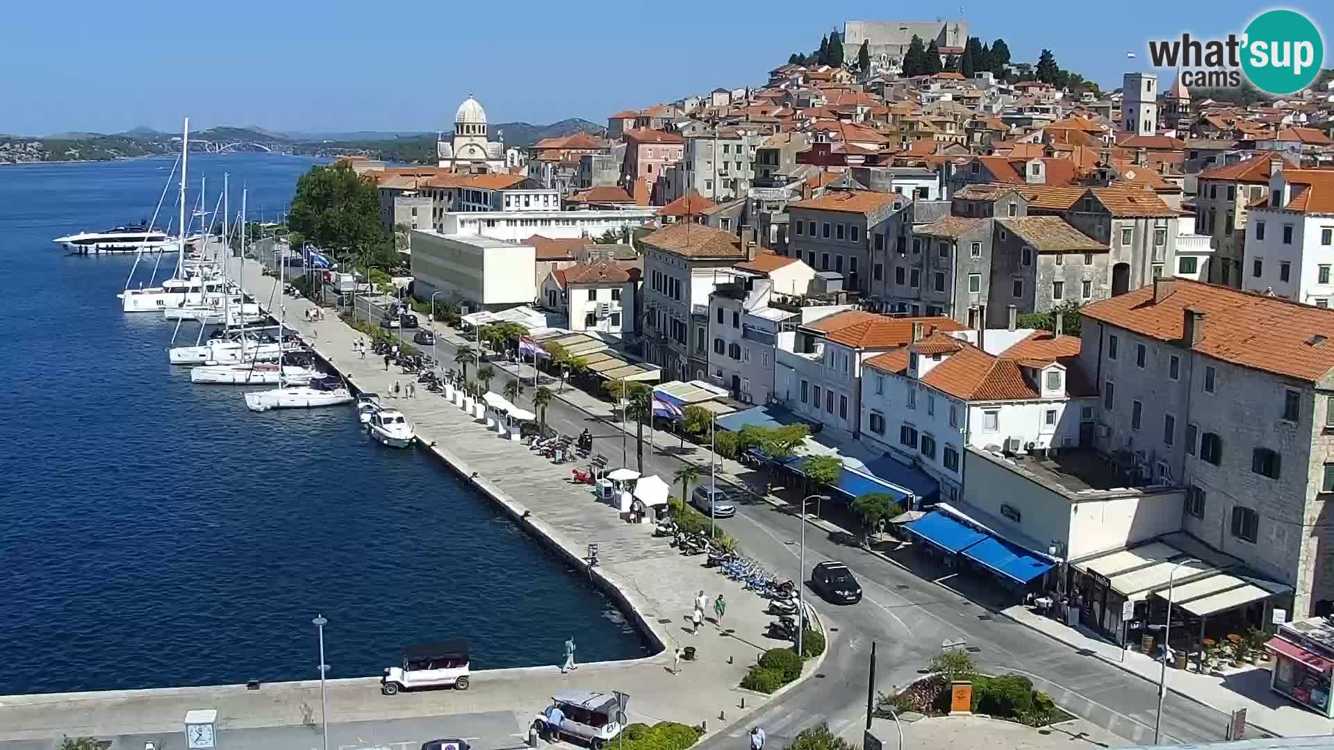 Webcam Šibenik – panorama Bellevue Hotel