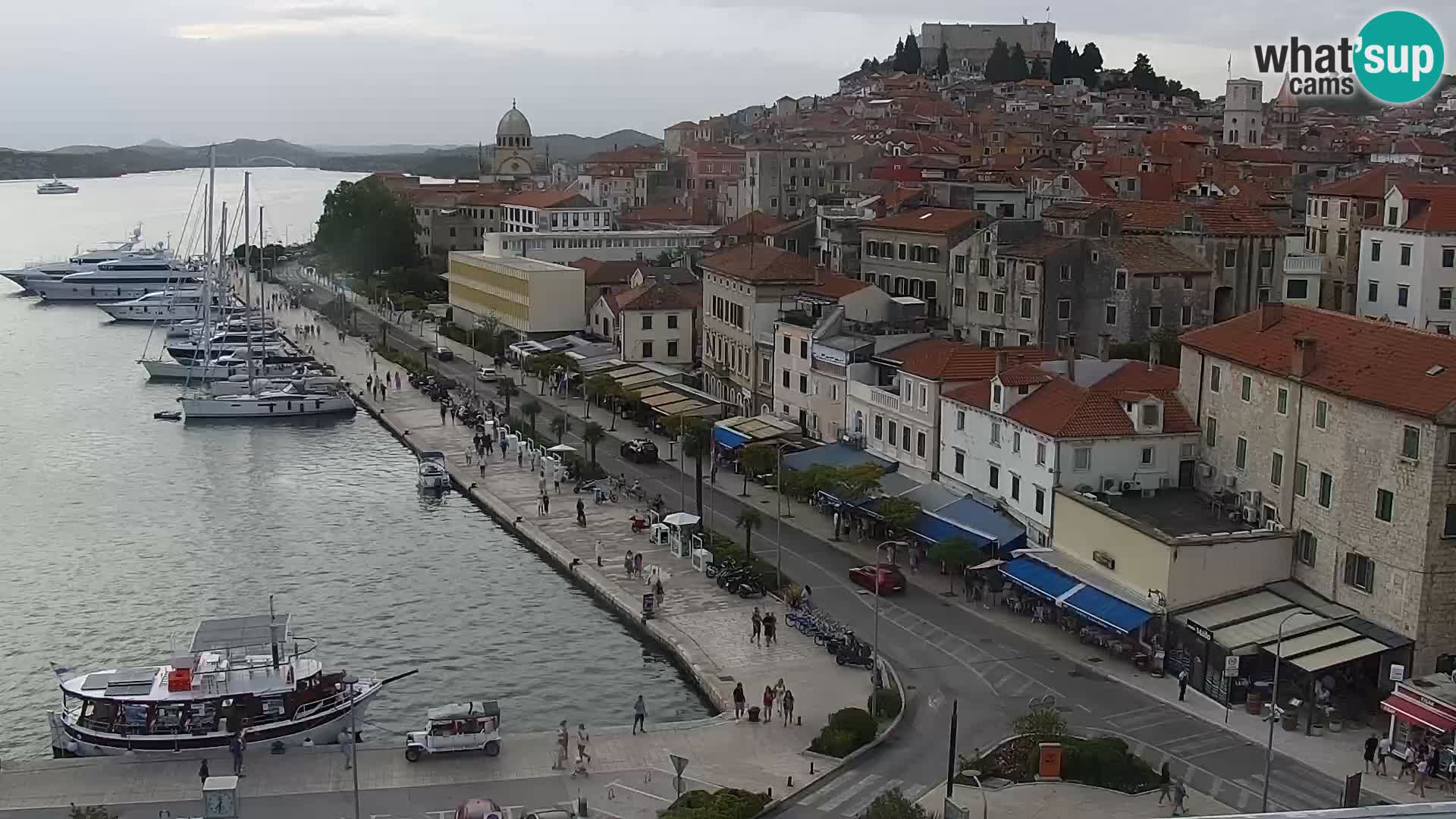 Webcam Šibenik – panorama Bellevue Hotel