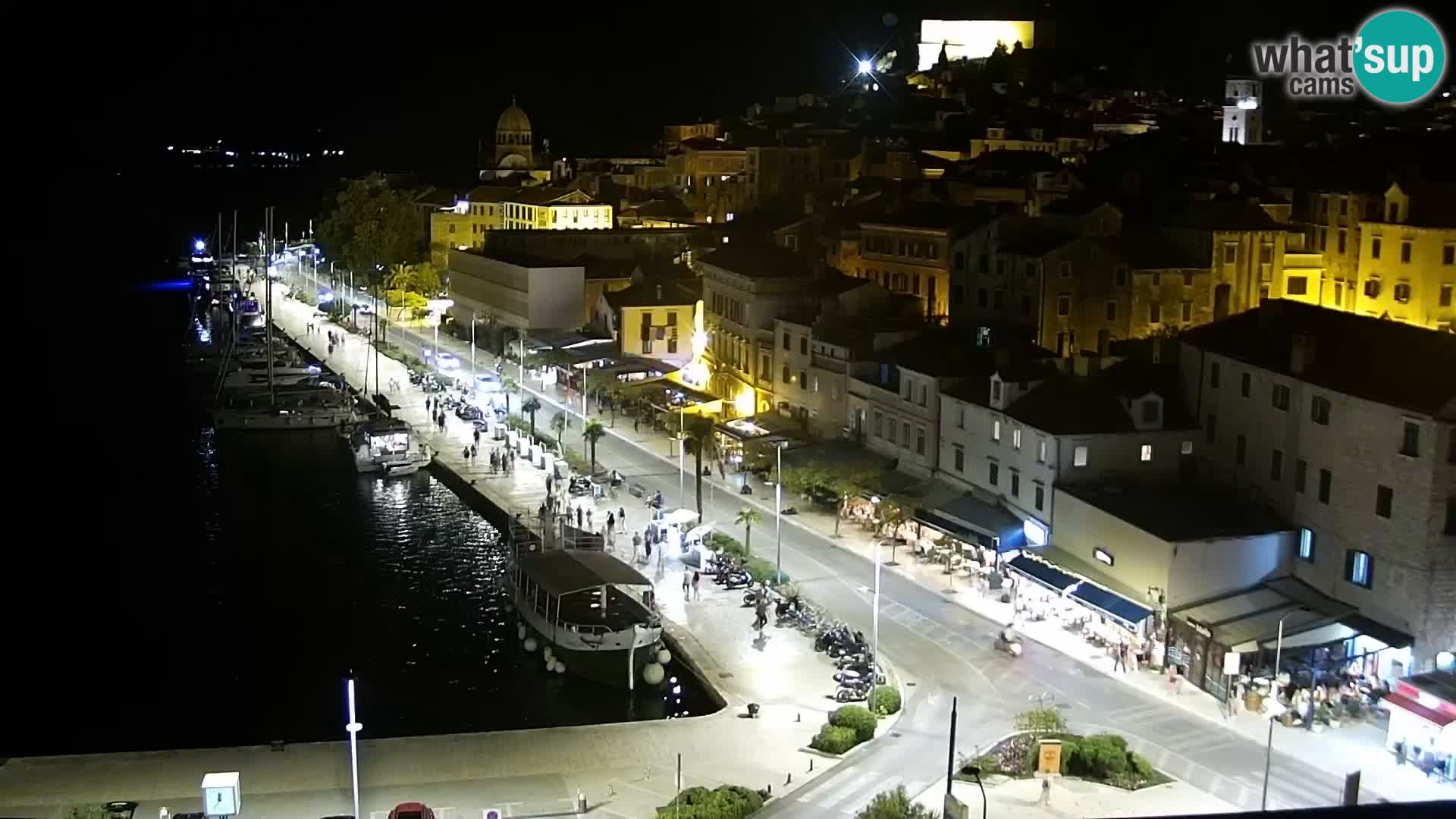 Webcam Šibenik – view from hotel Bellevue