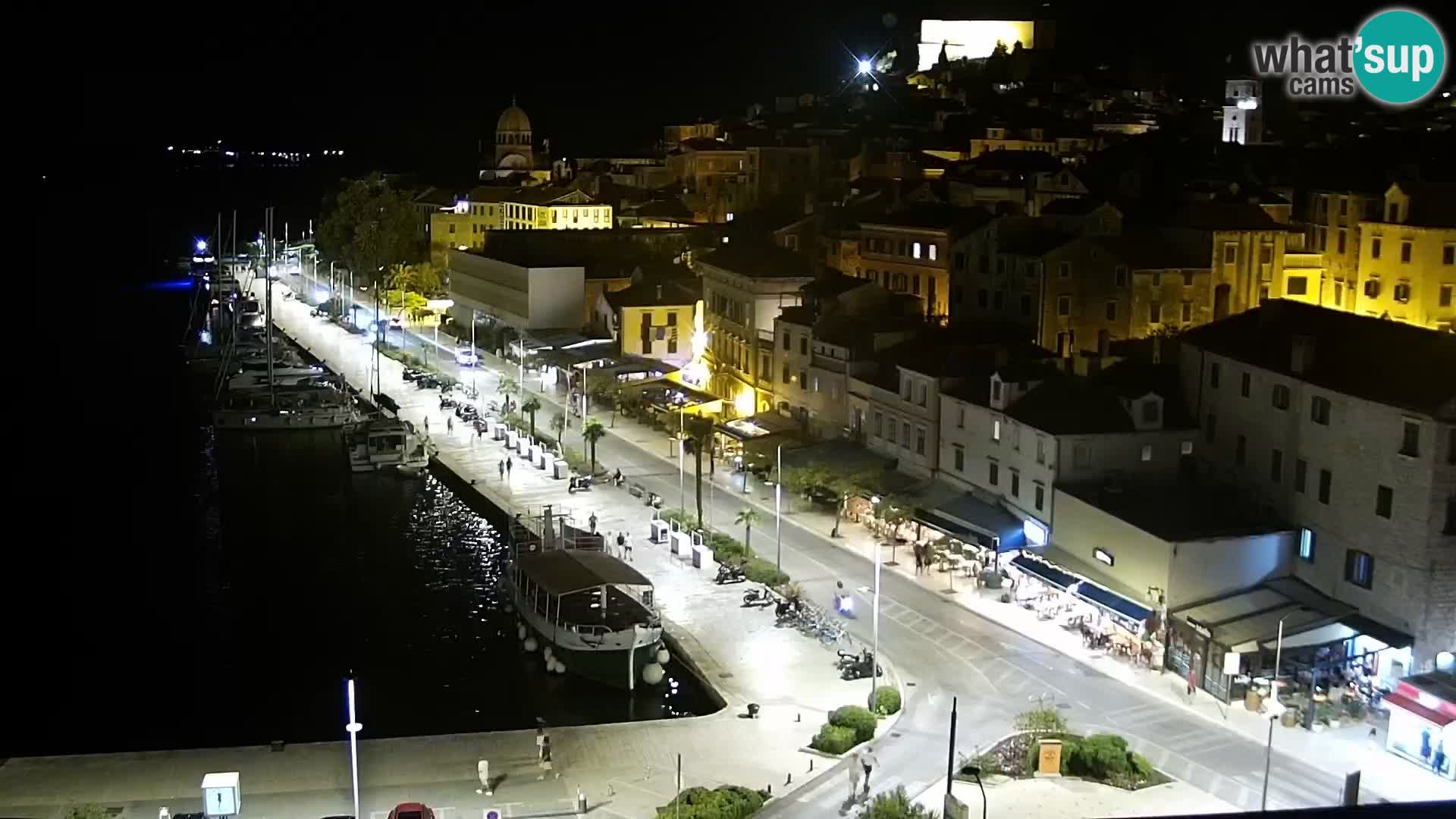 Webcam Šibenik – view from hotel Bellevue