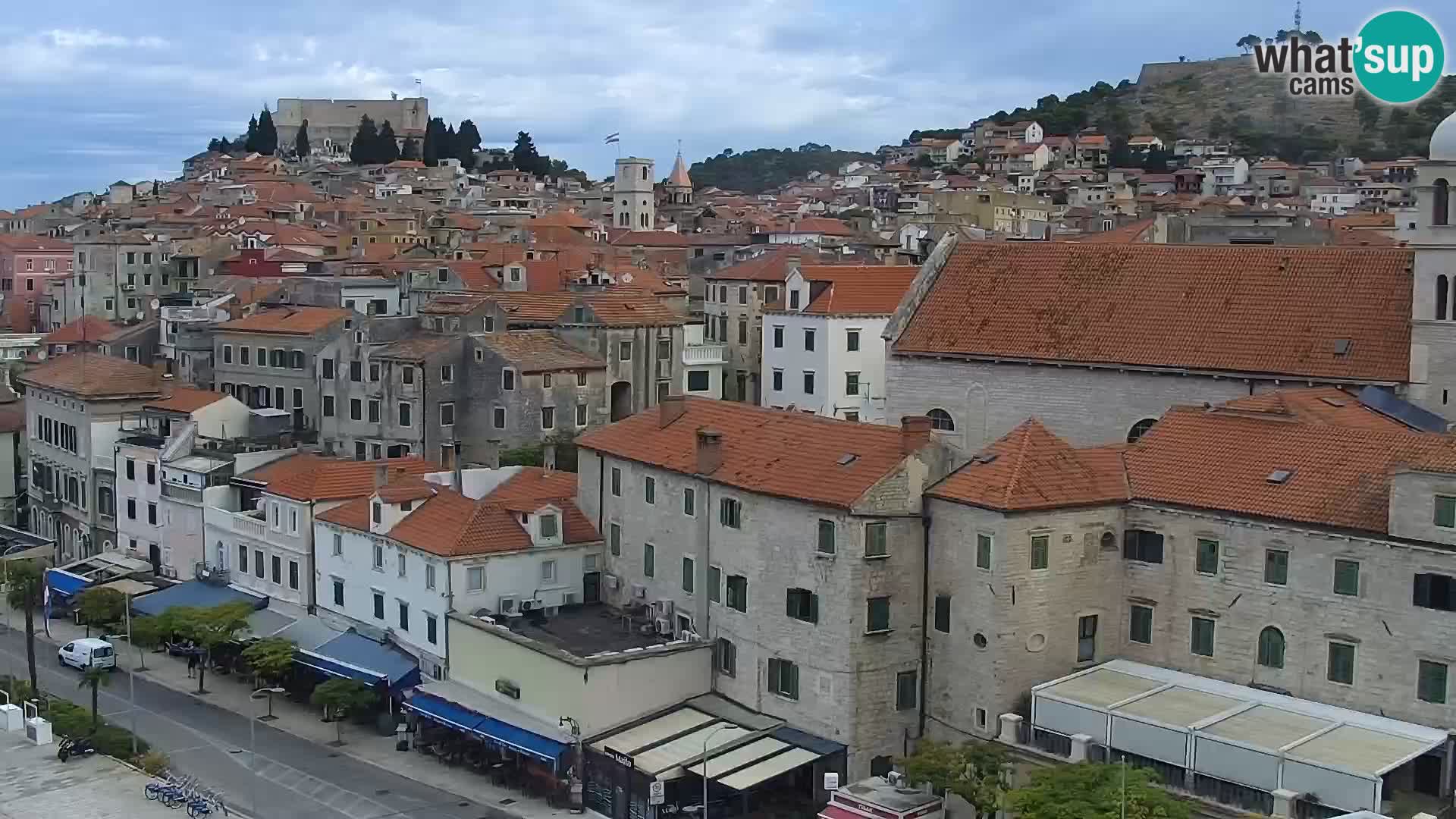 Webcam Šibenik – view from hotel Bellevue