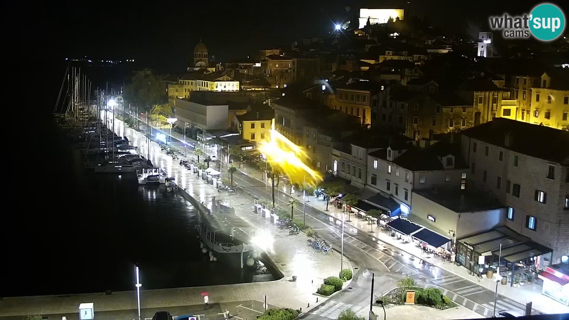 Webcam Šibenik – view from hotel Bellevue