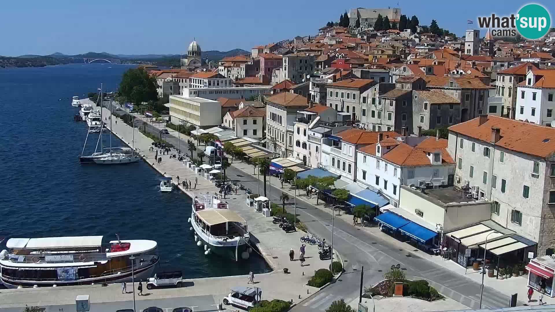 Webcam Šibenik – panorama Bellevue Hotel