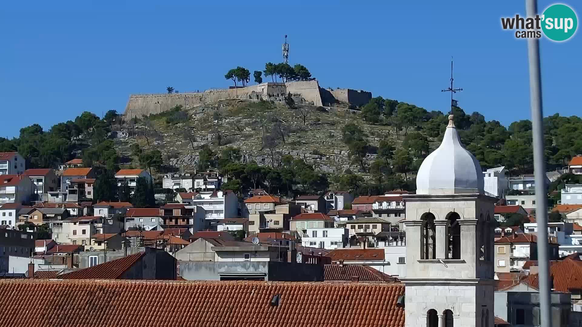 Webcam Šibenik – view from hotel Bellevue