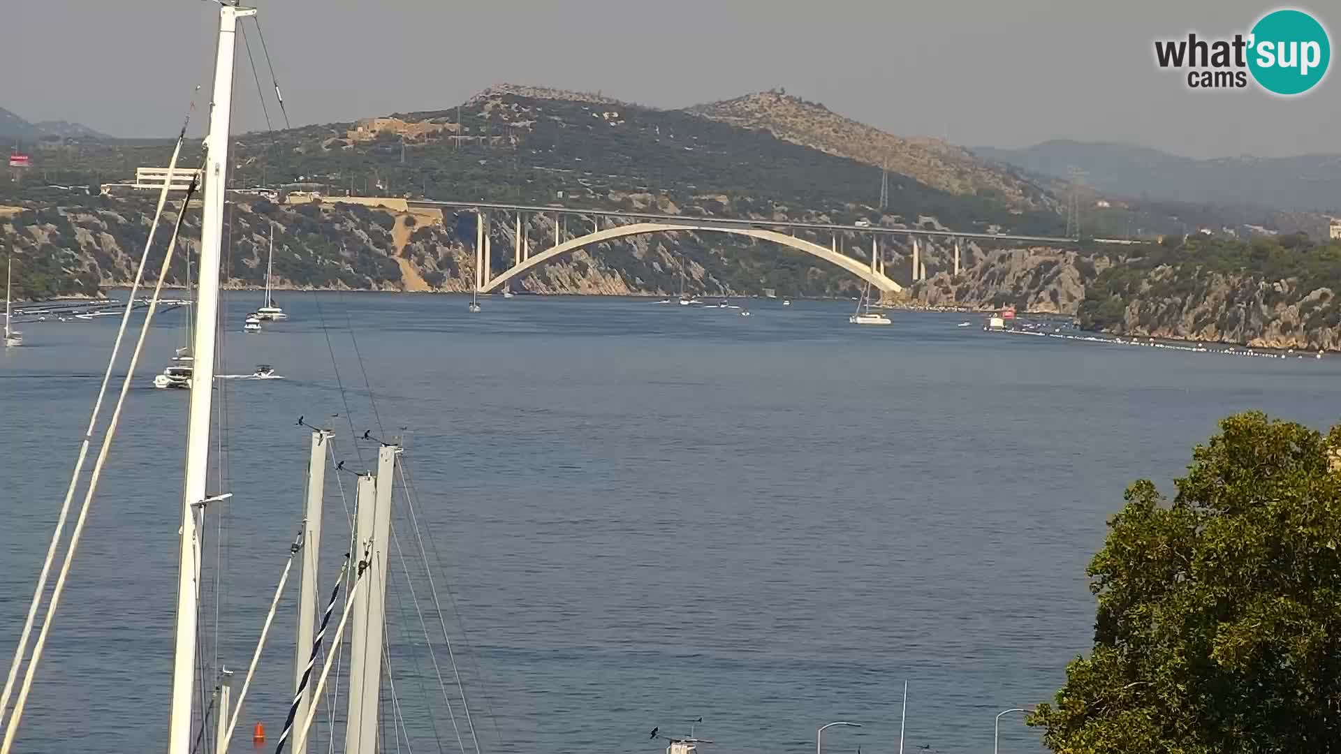 Webcam Šibenik – panorama Bellevue Hotel