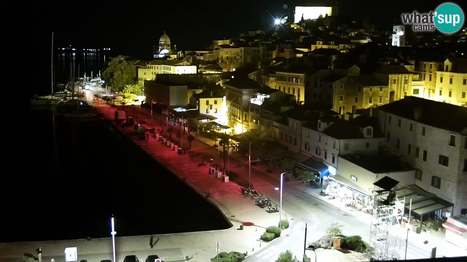 Webcam Šibenik – panorama Bellevue Hotel