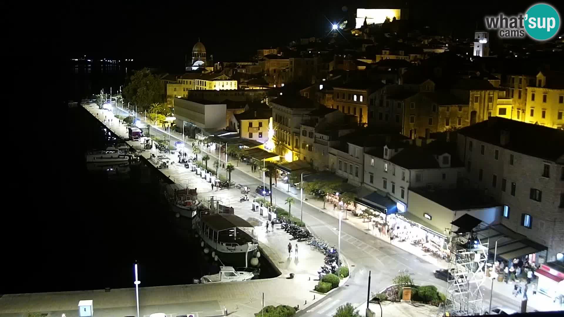 Webcam Šibenik – view from hotel Bellevue