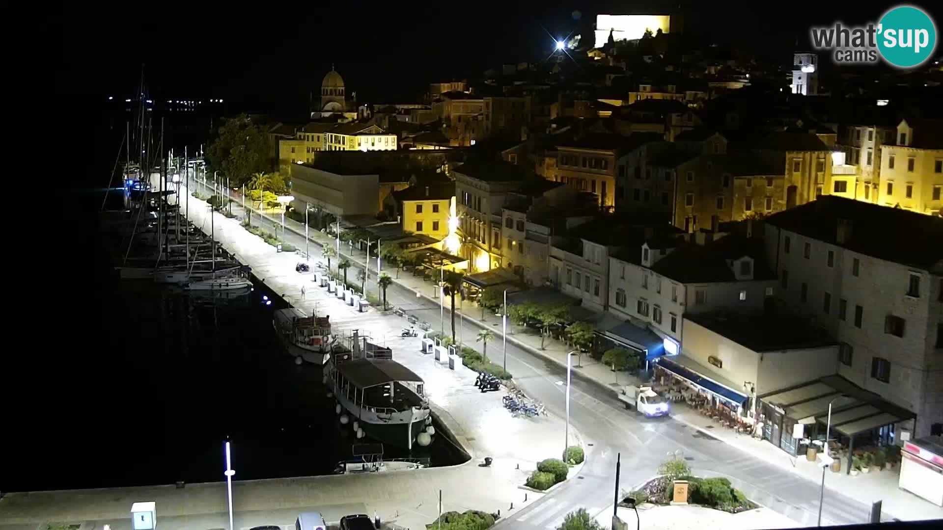 Webcam Šibenik – view from hotel Bellevue