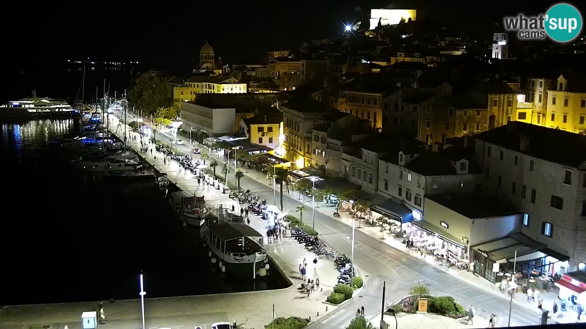 Webcam Šibenik – panorama Bellevue Hotel