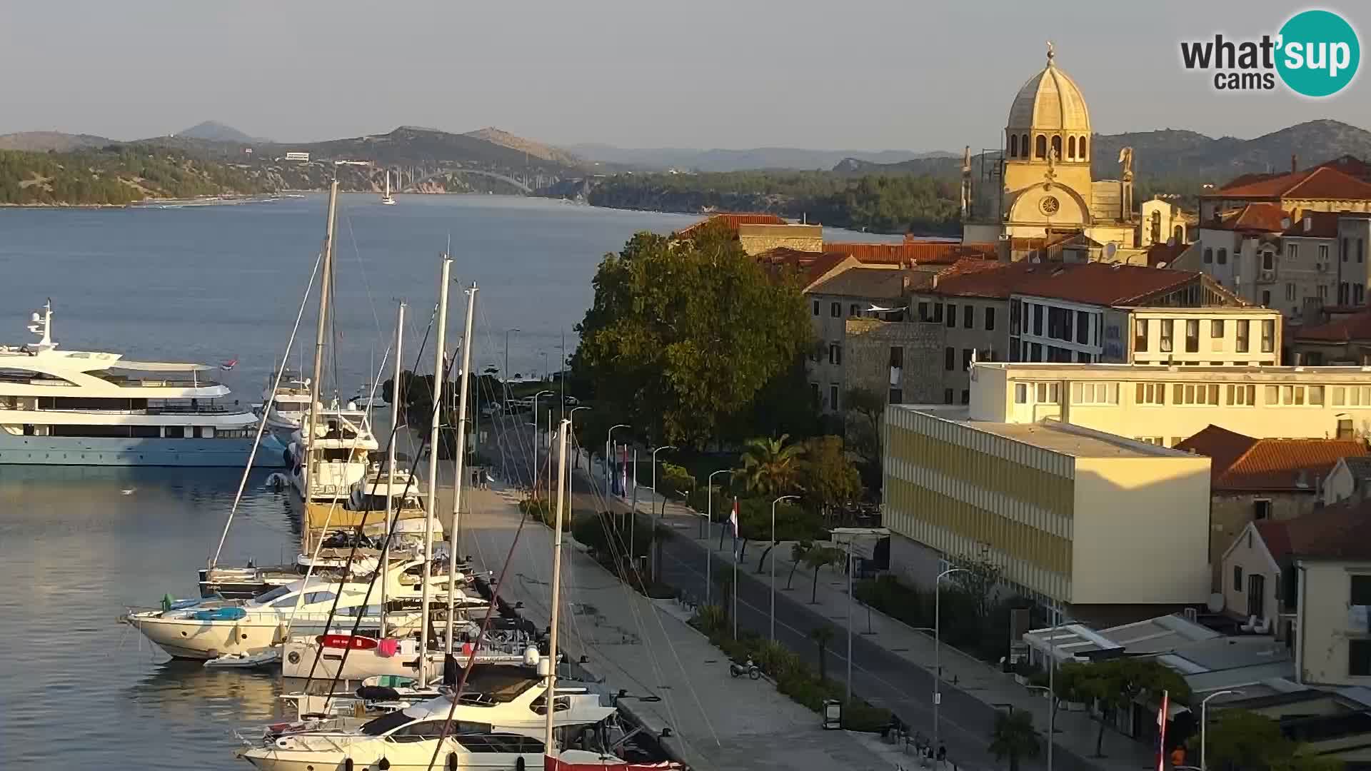 Webcam Šibenik – panorama Bellevue Hotel