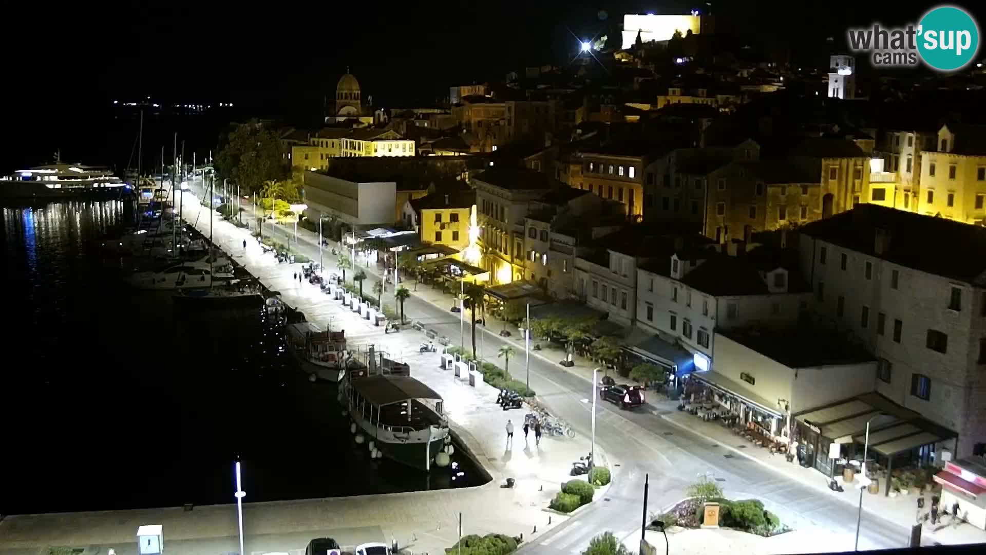 Webcam Šibenik – panorama Bellevue Hotel