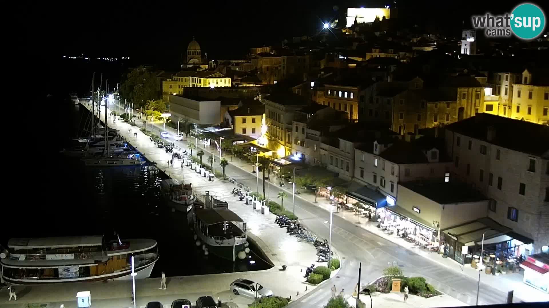 Webcam Šibenik – panorama Bellevue Hotel