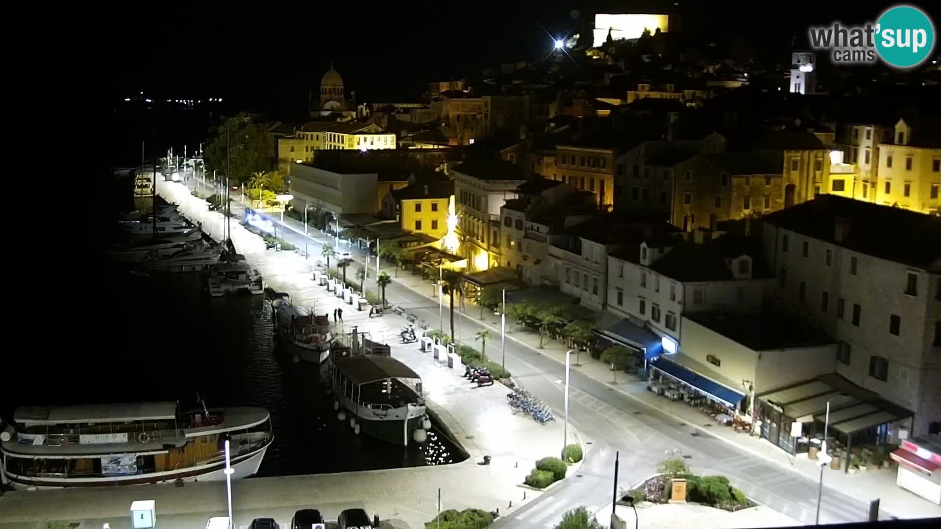 Webcam Šibenik – panorama Bellevue Hotel