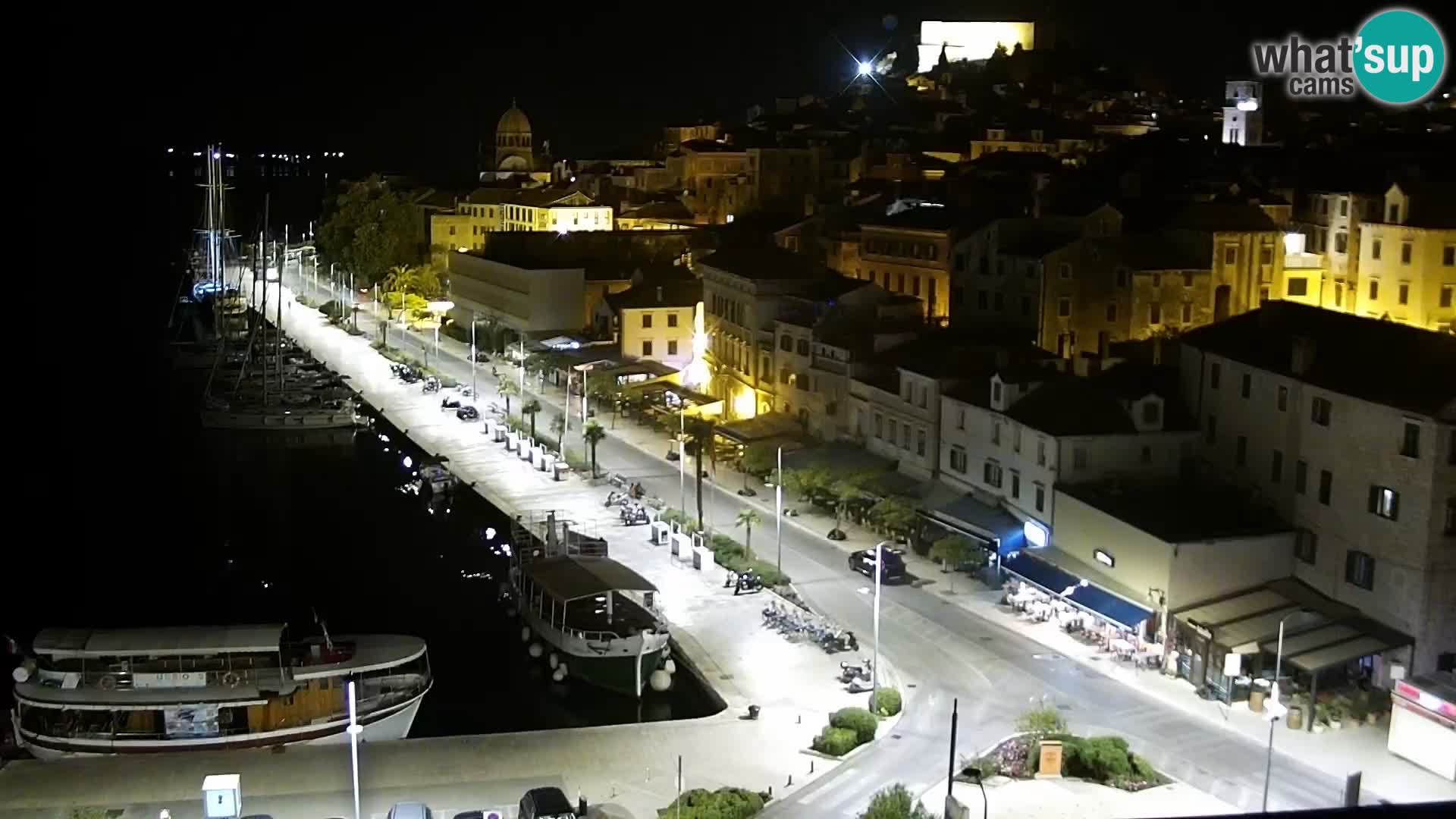 Webcam Šibenik – view from hotel Bellevue