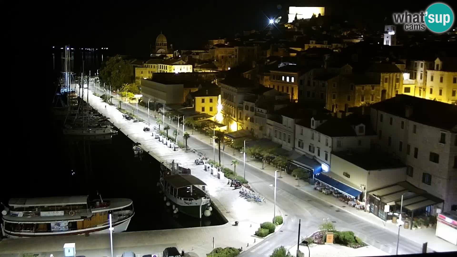 Webcam Šibenik – view from hotel Bellevue