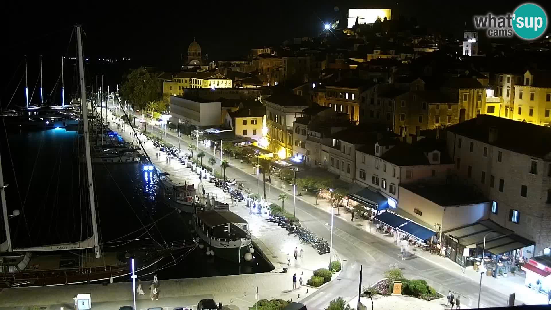 Webcam Šibenik – panorama Bellevue Hotel