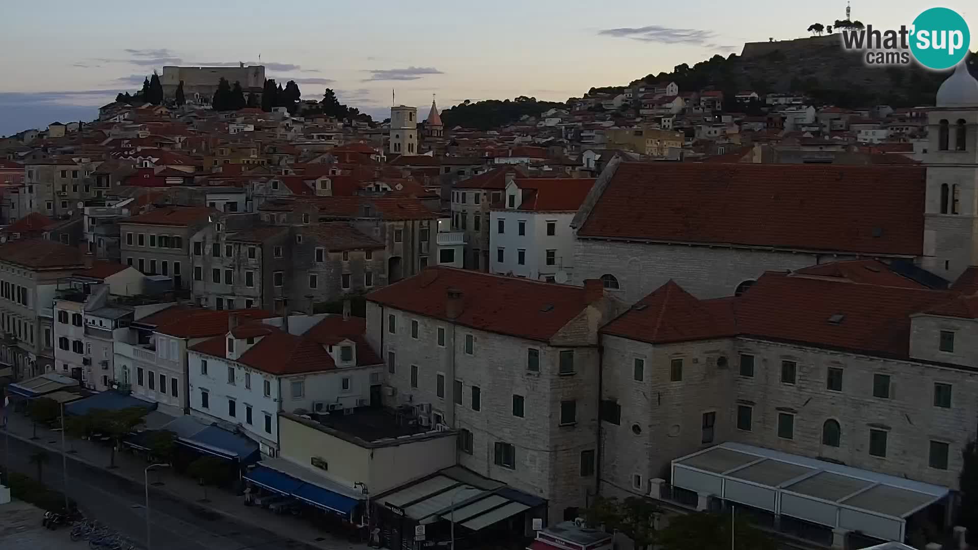 Webcam Šibenik – view from hotel Bellevue