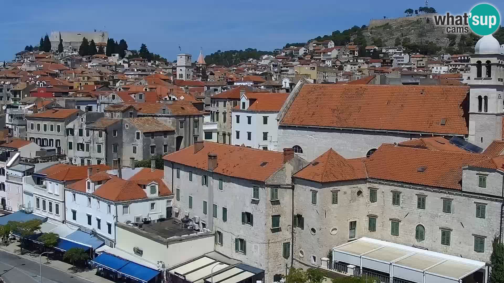Webcam Šibenik – view from hotel Bellevue