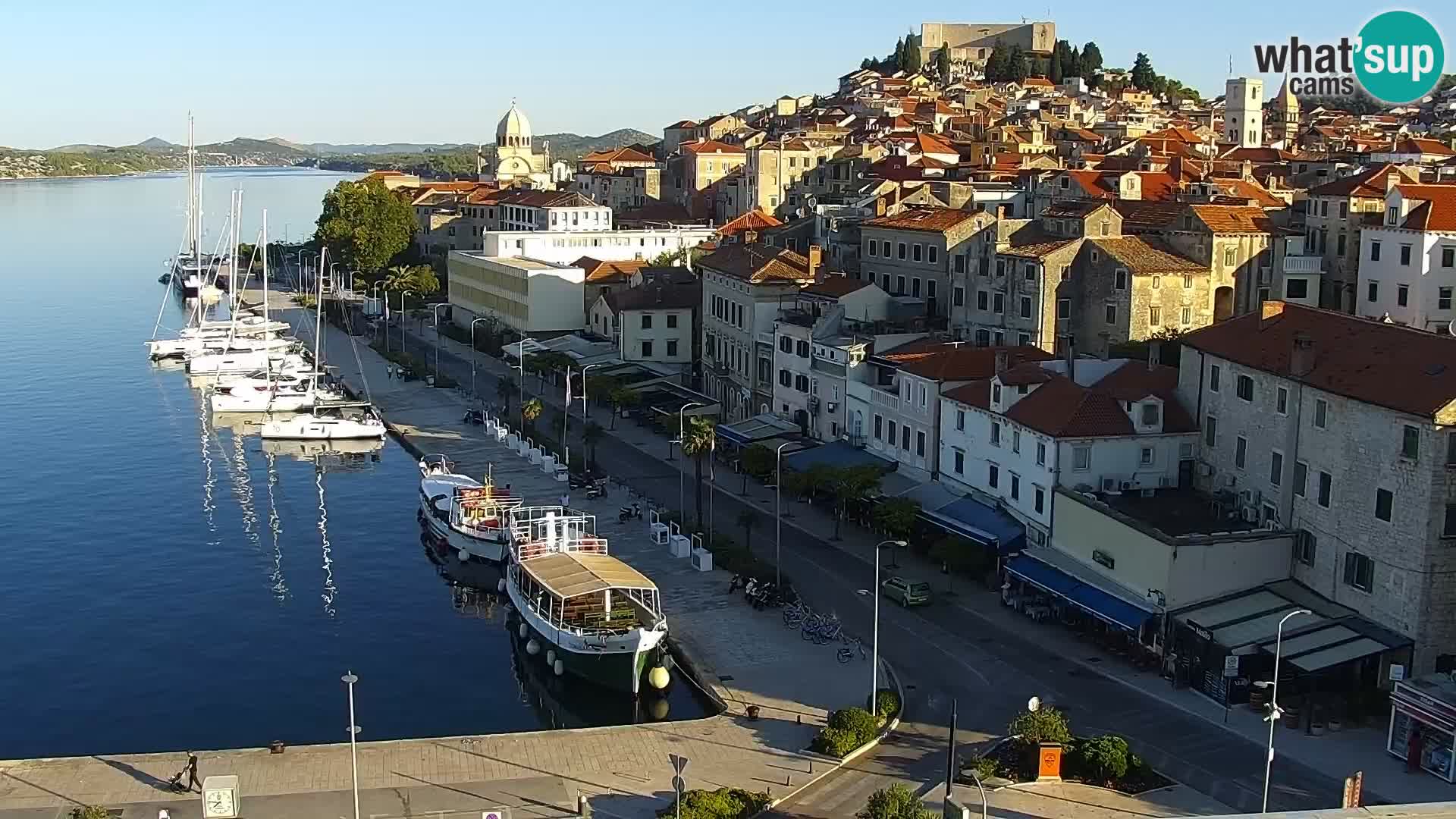Webcam Šibenik – view from hotel Bellevue