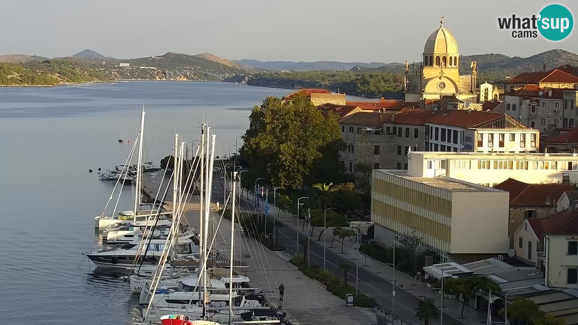 Webcam Šibenik – panorama Bellevue Hotel