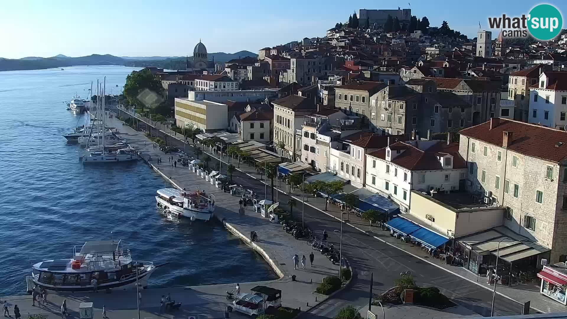 Webcam Šibenik – panorama Bellevue Hotel