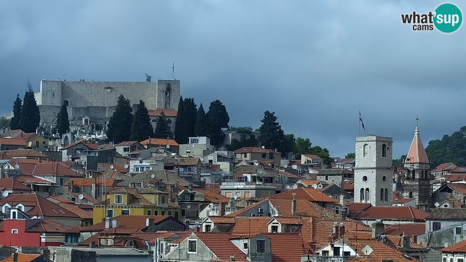 Webcam Šibenik – view from hotel Bellevue