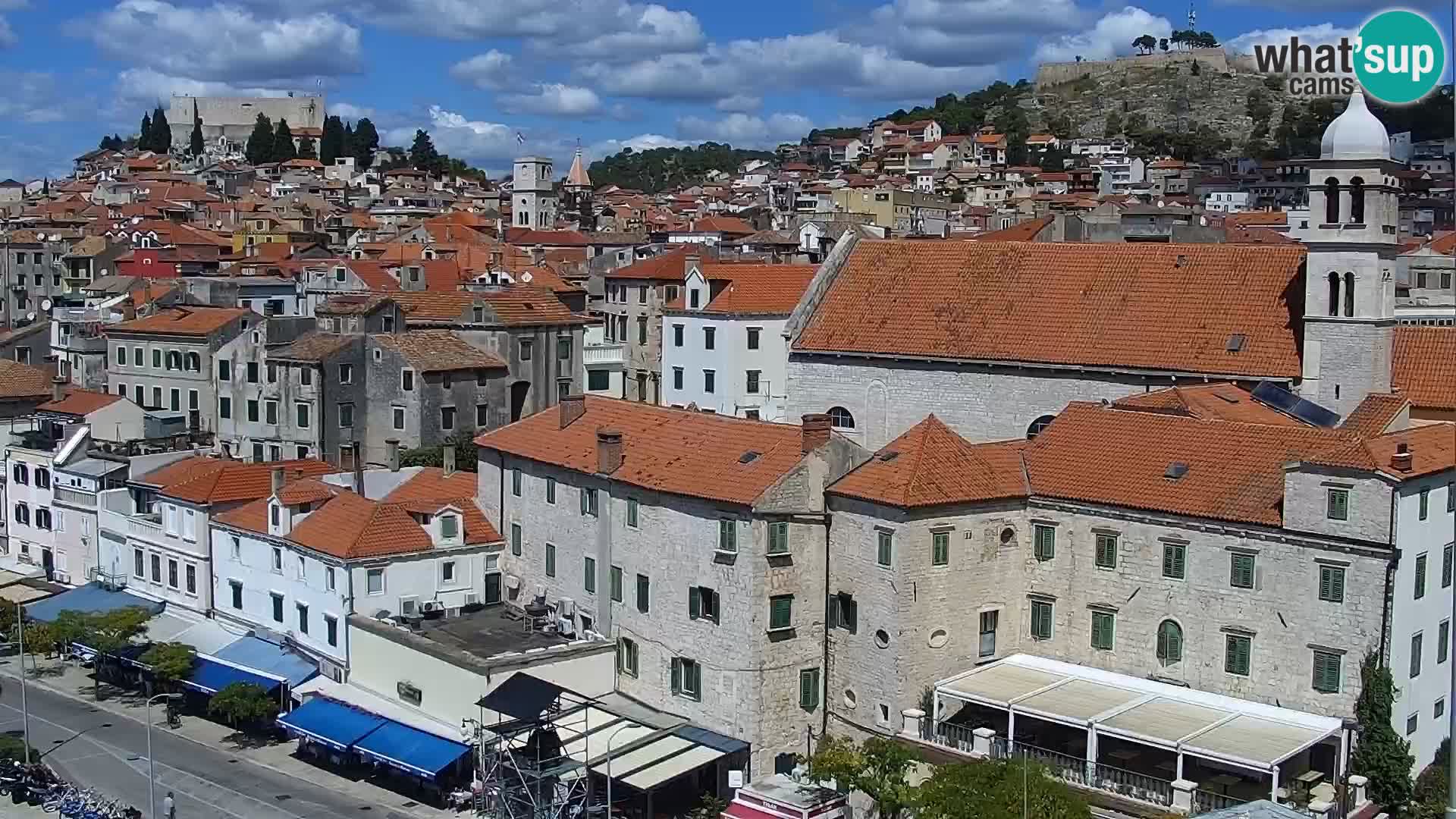 Webcam Šibenik – panorama Bellevue Hotel