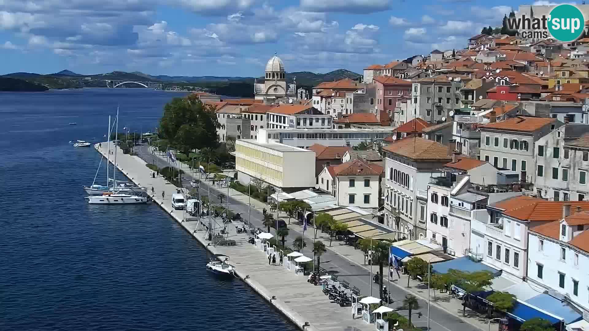 Webcam Šibenik – panorama Bellevue Hotel