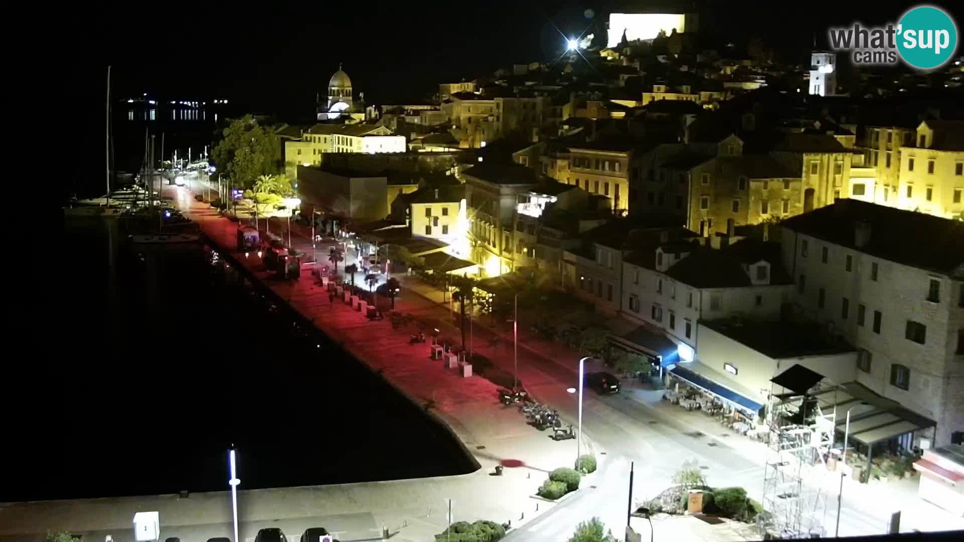 Webcam Šibenik – view from hotel Bellevue