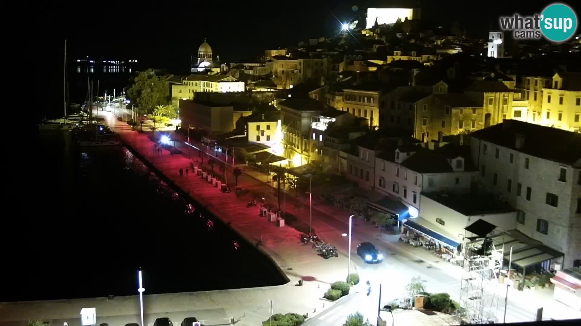 Webcam Šibenik – panorama Bellevue Hotel