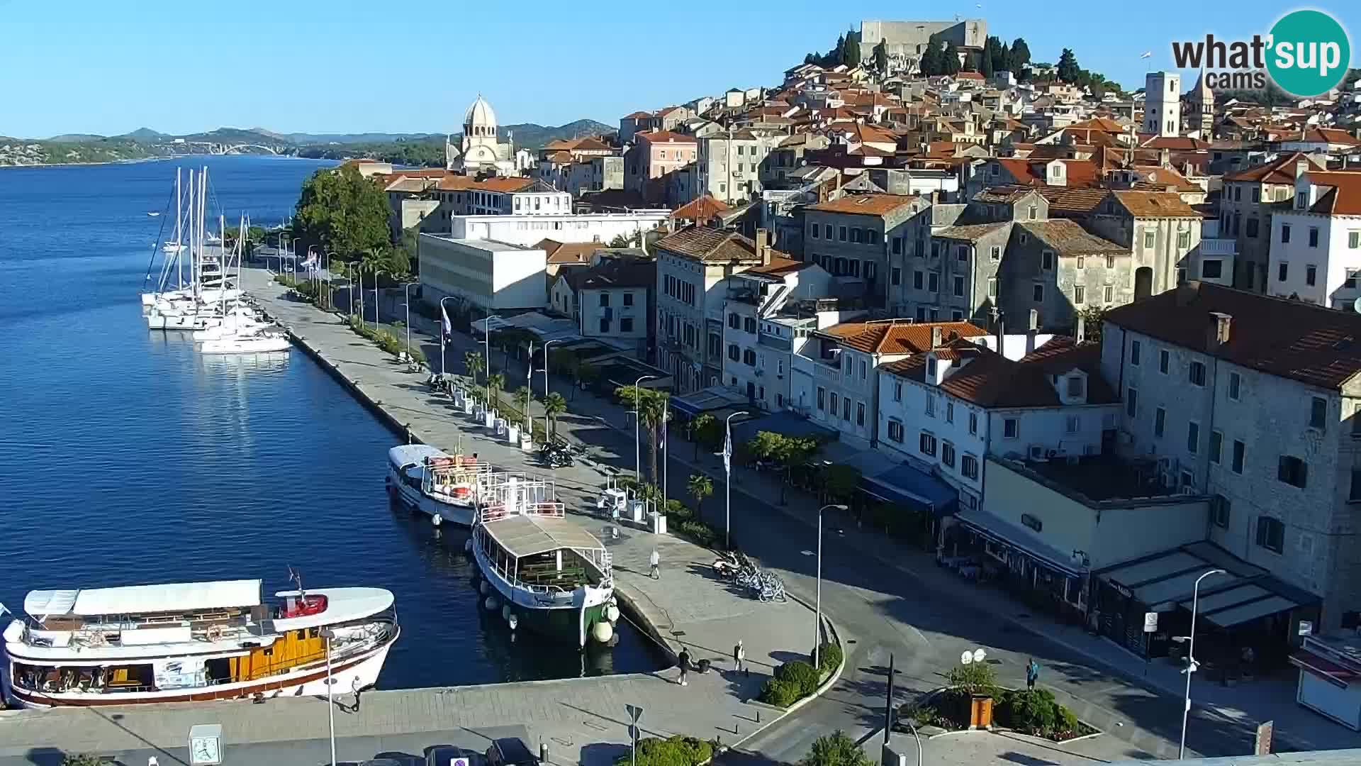 Webcam Šibenik – panorama Bellevue Hotel